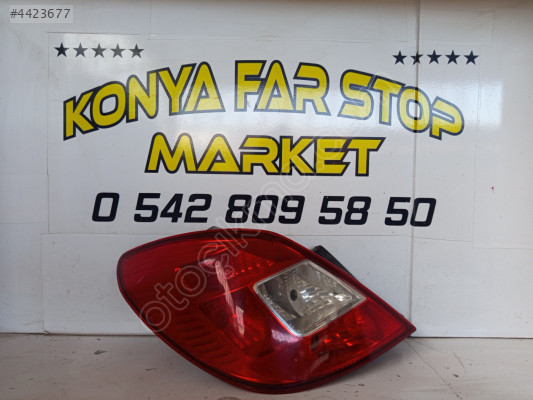 Ople Corsa D sol arka stop