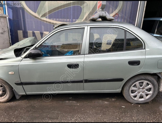HYUNDAI ACCENT SOL ARKA KAPI ORJİNAL