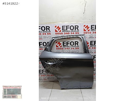 BYD ATTO3 SAĞ ARKA KAPI ÇIKMA ORJİNAL YEDEK PARÇA 2024 MODEL