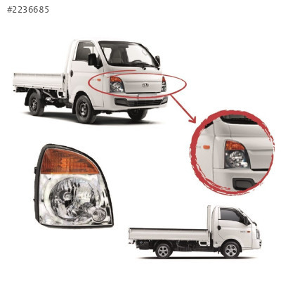 Hyundai H100 Ön Sağ-Sol Far Takımı 2004-2012