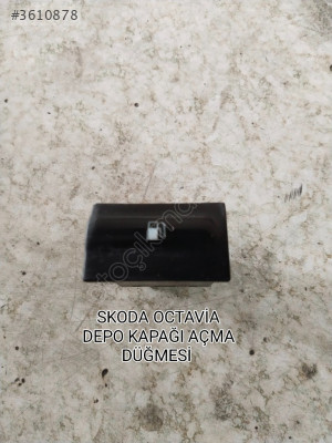 SKODA OCTAVİA ORJİNAL DEPO KAPAĞI AÇMA DÜĞMESİ