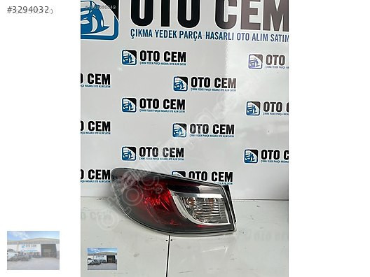 OTO CEMDEN ÇIKMA MAZDA 3 SOL ARKA STOP