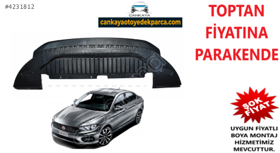 FİAT EGEA ÖN TAMPON ALT DEFLEKTÖR SIFIR 2014/2020 SIFIR 52043630