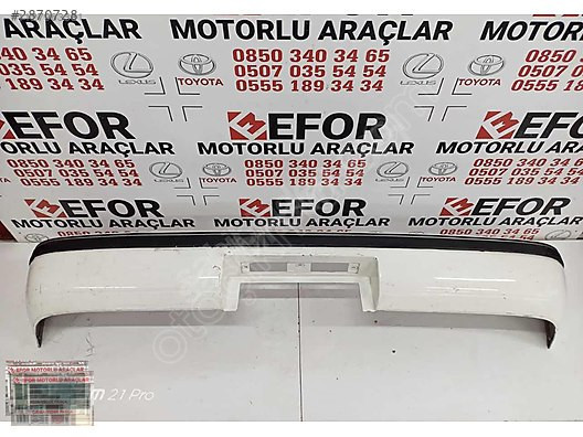 TOYOTA CORONA ARKA TAMPON ÇIKMA ORJİNAL YEDEK PARÇA