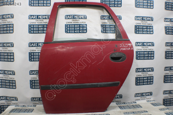 ÇIKMA OPEL MERİVA A SOL ARKA KAPI 2429