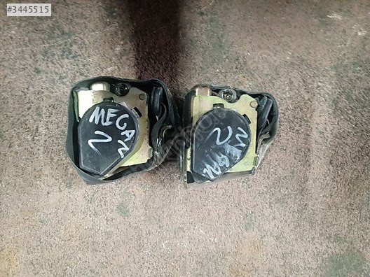 RENAULT MEGANE 2 ARKA SAĞSOL EMNİYET KEMERLERİ AİRBAG DENİZ FİAT