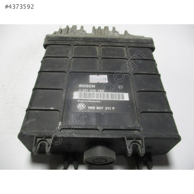 Volkswagen Golf 3 1.8 Motor Beyni 0261200760 1H0907311F