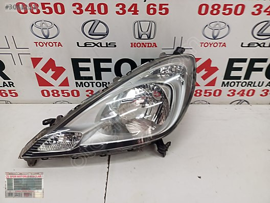 HONDA JAZZ ORJİNAL ÇIKMA SOL ÖN FAR 11-13
