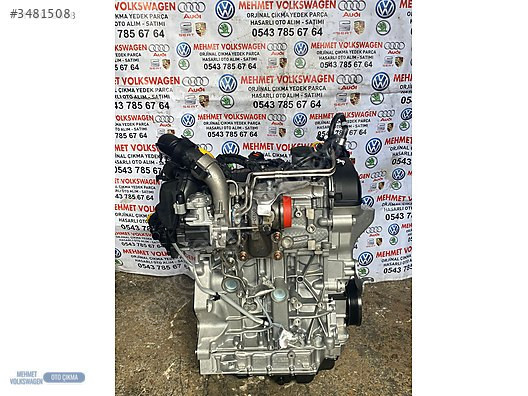 VOLKSWAGEN CC 1.4TSİ 150HP CZC CZE KODLU SIFIR ORJİNAL MOTOR
