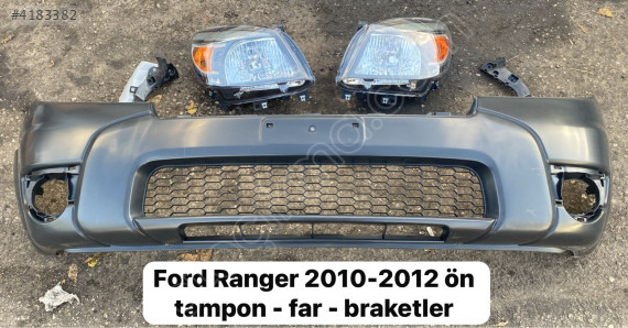 FORD RANGER 2010-2012 ÖN TAMPON-FAR-BRAKETLERİ        (XS2810S25)