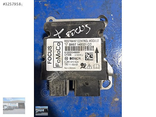 OTO CEMDEN ÇIKMA FORD FOCUS 3 AİRBAG BEYNİ