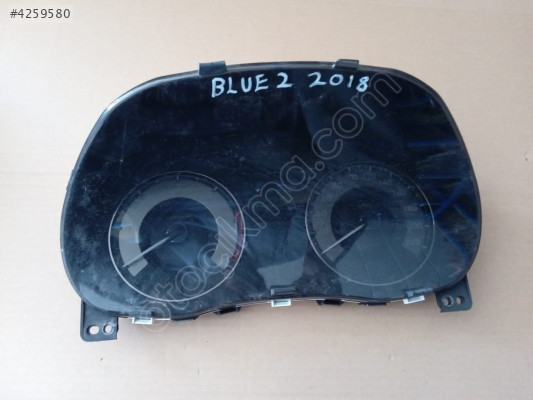 hyundai accent blue 2018 1.6 otomatik gösterge/km saati-son fiyat