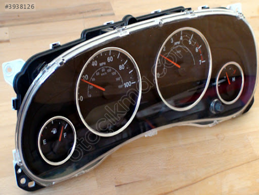 JEEP WRANGLER ÇIKMA ORJİNAL GÖSTERGE PANELİ