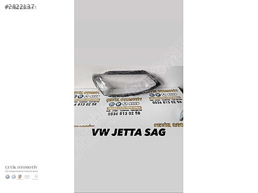 VOLKSWAGEN JETTA SAĞ SOL FAR CAMI