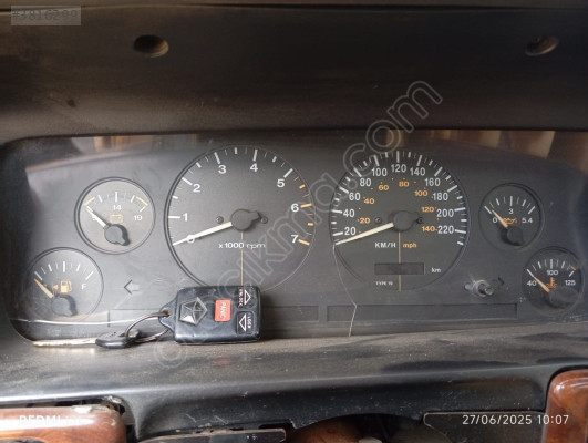 Grand Cherokee kilometre saati