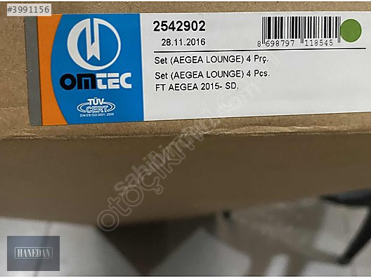 FİAT EGEA SEDAN KROM SET