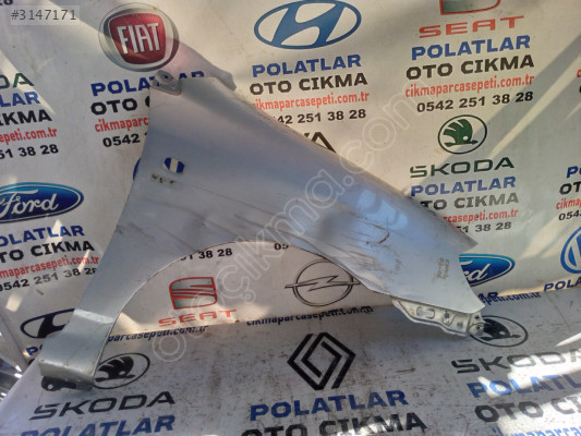 Toyota Corolla sağ ön çamurluk orijinal gri 2003-2006