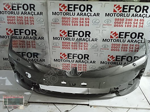TOYOTA COROLLA SENSÖRLÜ ÖN TAMPON ÇIKMA ORİJİNAL PARÇA 2016-2018