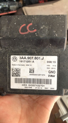 VW PASSAT CC 3AA907801J EL FREN BEYNİ OTO FEDAİ