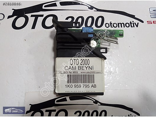 1K0959795AB-1K0 959 795 AB VW TOURAN SOL ARKA CAM BEYNİ