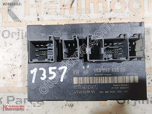 VW VOLKSWAGEN CADDY KONFOR MODÜLÜ BEYNİ 1KO959433CP