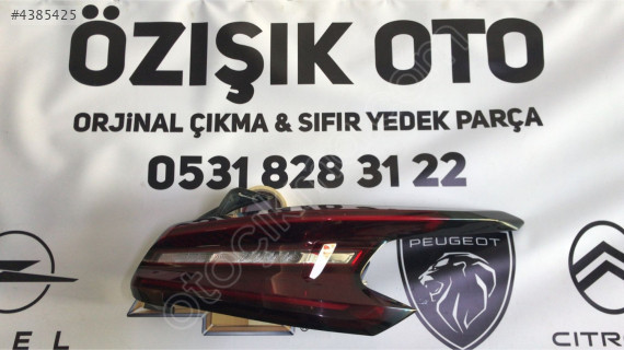 CITROEN C4 X SAĞ STOP ÇIKMA ORJİNAL YEDEK PARÇA