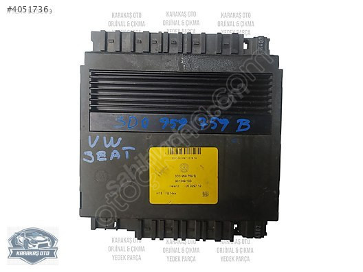 VOLKSWAGEN PHAETON KONTROL MODÜLÜ BEYNİ ÜNİTESİ 3D0959759B