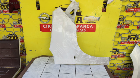 OPEL COMBO E SAĞ ÇAMURLUK BEYAZ ÇIKMA ORJİNAL YEDEK PARÇA