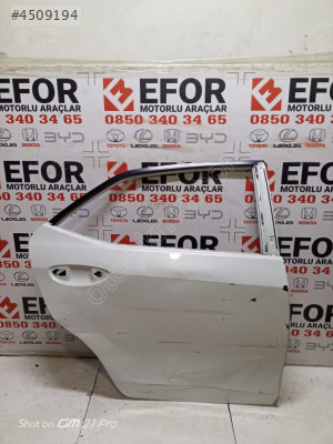 TOYOTA COROLLA SAĞ ARKA KAPI ORJİNAL ÇIKMA YEDEK PARÇA