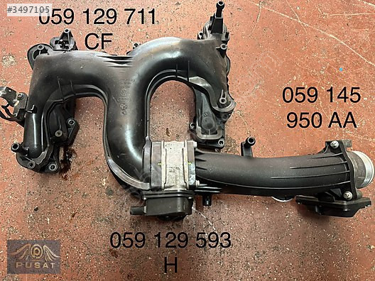 PORSCHE CAYENNE 3.0TDİ V6 ÇIKMA EMME MANİFOLDU GAZ KELEBEGİ