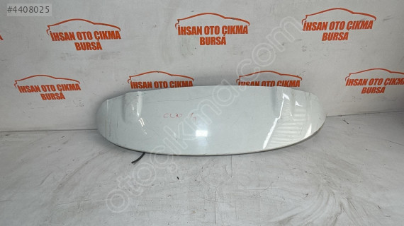 Renault Clio 4 bagaj kapak üst spoiler rüzgarlık