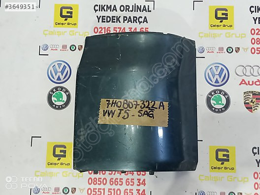 VOLSWAGEN TRANSPORTER T5 SAĞ STOP ALTI KAPAĞI OEM 7h0807322a