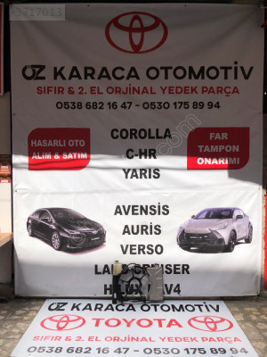 TOYOTA YARİS ÇIKMA ORJİNAL FAN PANELİ