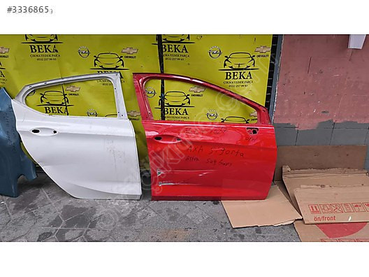 OPEL ASTRA K SAĞ ÖN KAPI KIRMIZI ÇIKMA ORJİNAL YEDEK PARÇA