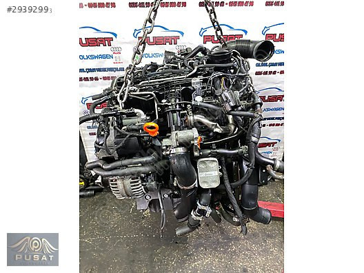 AUDİ A1 1.6TDİ KOMPLE MOTOR ÇIKMA YARIM MOTOR CAY BOŞ BLOK