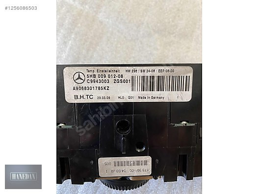 Volkswagen VOLKSWAGEN CRAFTER KLİMA KONTROL PANELİ