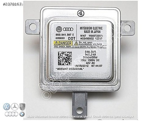 Audi Q7 2009-2014 8K0941597E FAR BEYNİ SIFIR