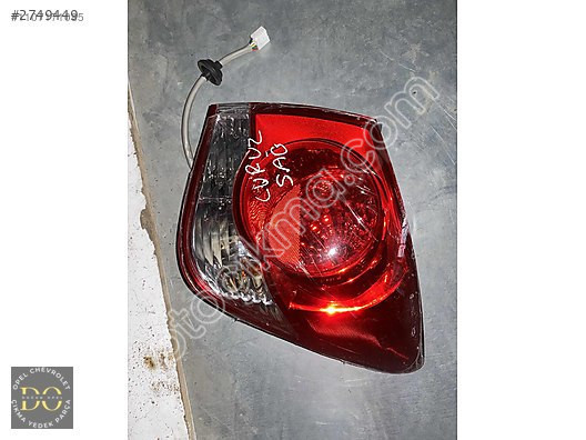 Chevrolet cruze sağ arka stop