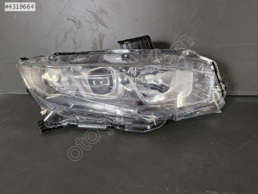 HONDA CİVİC MERCEKLİ SAĞ ÖN FAR SIFIR 2016-2021