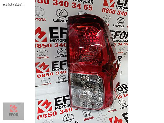 TOYOTA HİLUX SIFIR SAĞ STOP LEDLİ 15-17 OEM NO: 81550-0K260