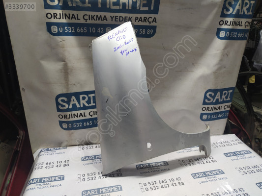 ÇIKMA YAN SANAYİ RENAULT CLİO SAĞ ÖN ÇAMURLUK 2001-2005