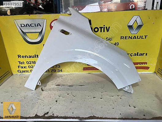 RENAULT TALİANT ÇIKMA ORJİNAL SAĞ ÖN ÇAMURLUK VE DİĞER PARÇALARI