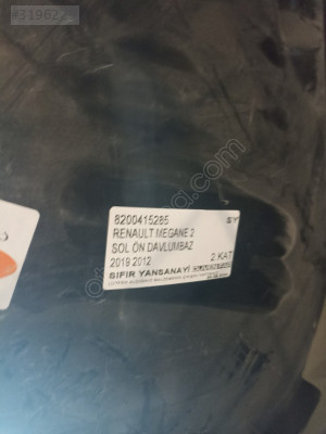 RENAULT MEGANE 2 SOL ÖN DAVLUMBAZ 2009 2012 8200415285 SY