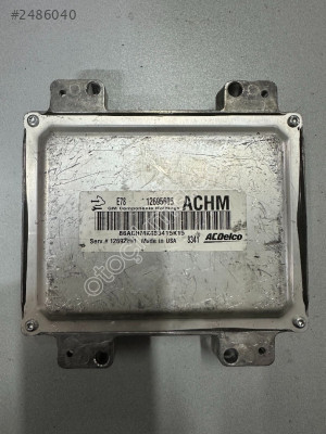 12695605 OPEL CORSA 1.4 E78 ACHM ÇIKMA MOTOR BEYNİ