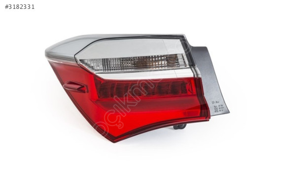 TOYOTA COROLLA DIŞ STOP LAMBASI (LED Lİ) SOL COROLLA 2017- İTHAL