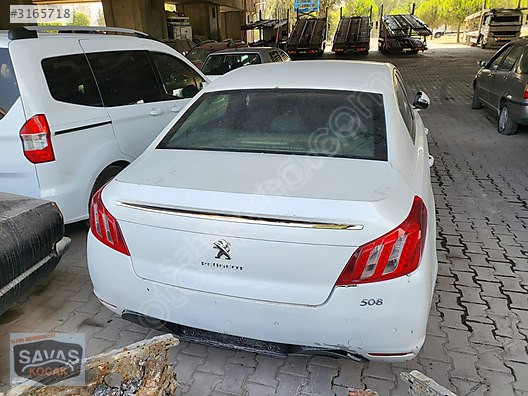 2012 Peugeot 508 ACTİVE 1.6HDİ HURDA BELGELİ PARÇA AMAÇLI