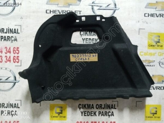 OPEL CORSA F SOL ARKA BAGAJ DÖŞEMESİ OEM 98277912ZD  YEDEK PARÇA