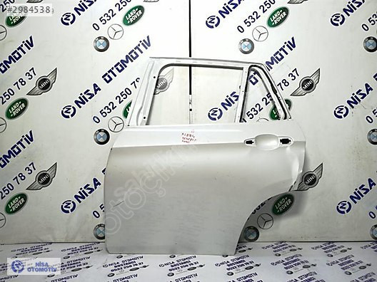 BMW X1 E84 KASA SOL ARKA KAPI SEDEFLİ BEYAZ ORJ ÇIKMA