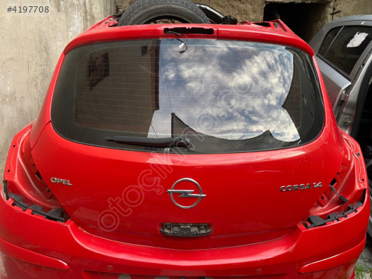 OPEL CORSA D TEK KAPI BAGAJ KAPAĞI HATASIZ CANCAN OPEL
