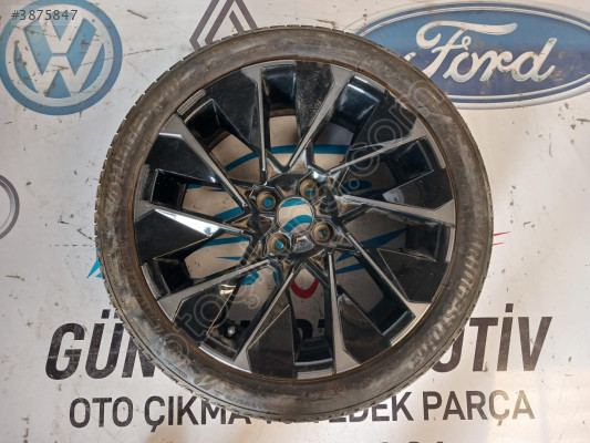 RENAULT CLİO 5 2024 17 İNÇ JANT LASTİK TAKIMI ORJİNAL ÇIKMA